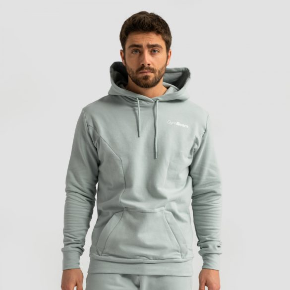 Limitless Hoodie pulÃ³ver Eucalypt - GymBeam