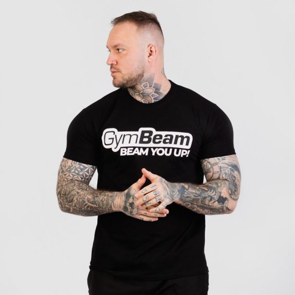 Beam póló Black - GymBeam