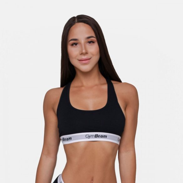 Bralette melltartó Black - GymBeam