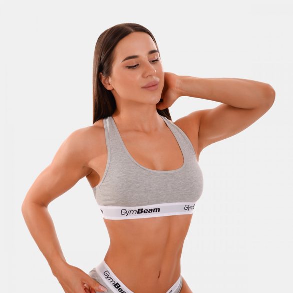 Bralette melltartó Grey - GymBeam