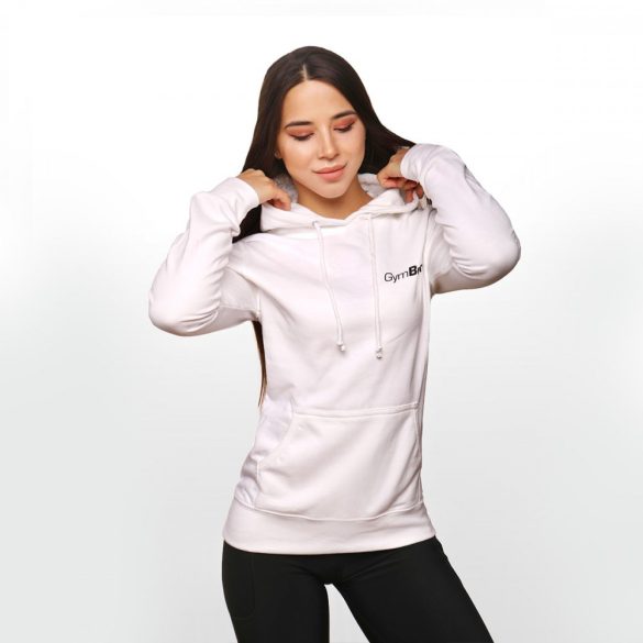 PRO Hoodie White női pulóver - GymBeam