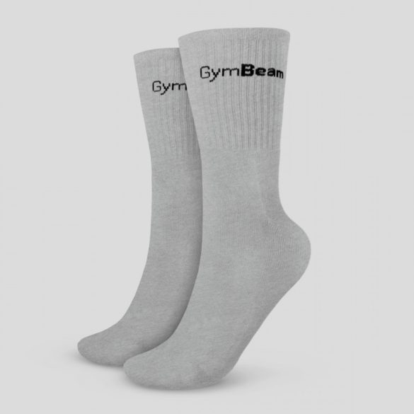 3/4 Socks 3Pack Grey zokni - GymBeam