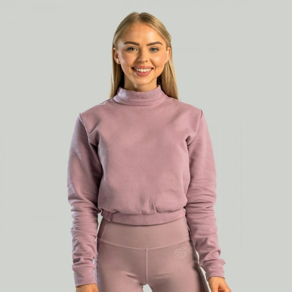 Essential High-Neck női pulóver Mauve - STRIX