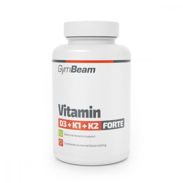 D3+K1+K2 Forte vitamin - GymBeam