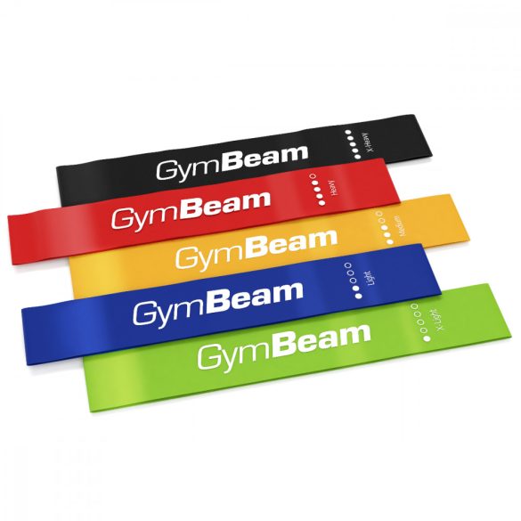 5 darabos gumiszalag szett - GymBeam