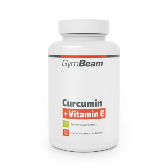 Kurkumin + E-vitamin - GymBeam