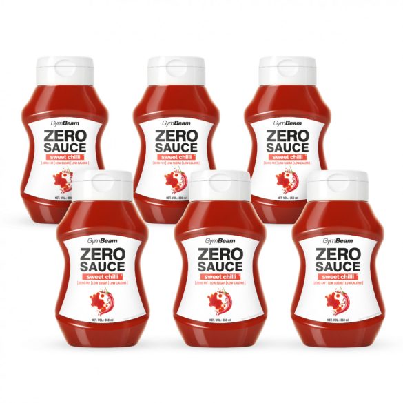 ZERO Sweet Chilli szósz 350 ml - GymBeam