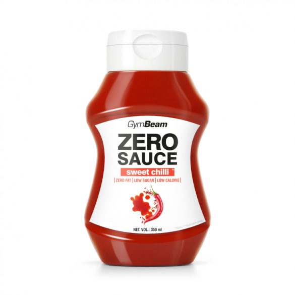 ZERO Sweet Chilli szósz 350 ml - GymBeam