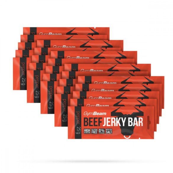 Beef Jerky szárított marhahús szelet - GymBeam