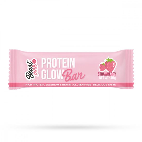 GlowBar fehérjeszelet - BeastPink