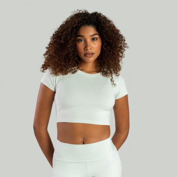 Essential női crop top Moon Grey - STRIX