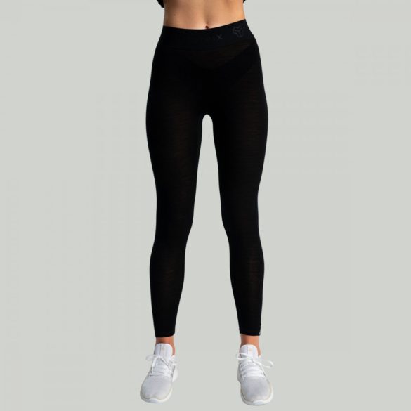 MERINO I női leggings Black - STRIX