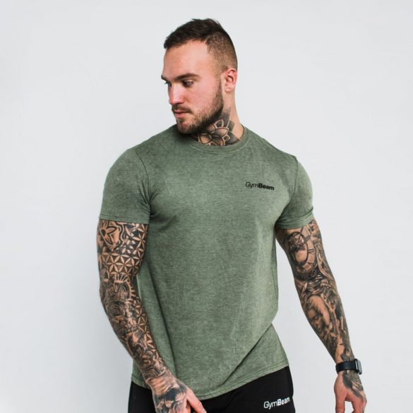 Basic Heather Military póló - GymBeam