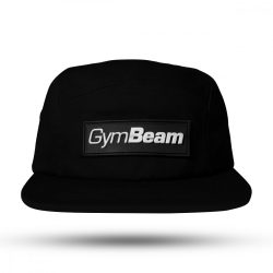 5Panel baseball sapka Black - GymBeam