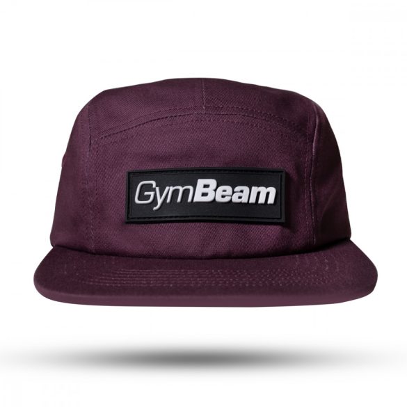 5Panel baseball sapka Eggplant - GymBeam