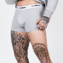 Essentials 3Pack Grey boxeralsó - GymBeam