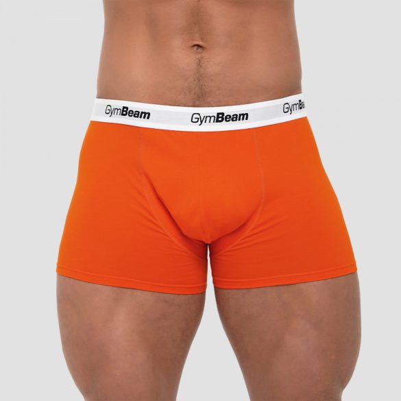 Essentials 3Pack Orange boxeralsó - GymBeam