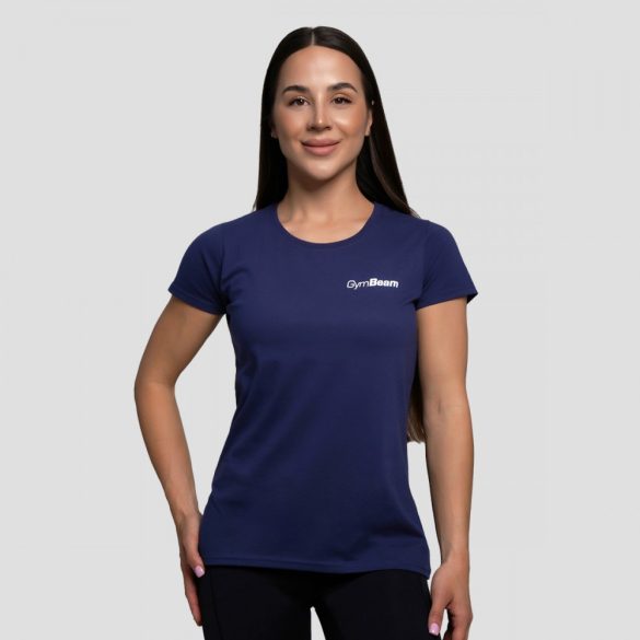 Basic női póló Navy Blue - GymBeam