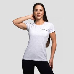 Basic női póló Heather Grey - GymBeam