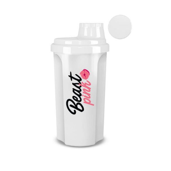 White shaker 700 ml - BeastPink