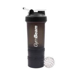 Blend Bottle Black White többrészes shaker - GymBeam