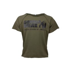 CLASSIC WORKOUT TOP - ARMY GREEN