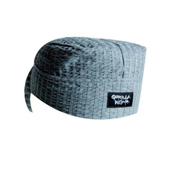 SEERSUCKER WORKOUT CAP - GRAY