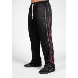 FUNCTIONAL MESH PANTS - BLACK/RED