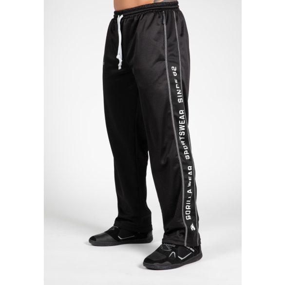 FUNCTIONAL MESH PANTS - BLACK/WHITE