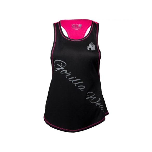 FLORIDA STRINGER TANK TOP - BLACK/PINK