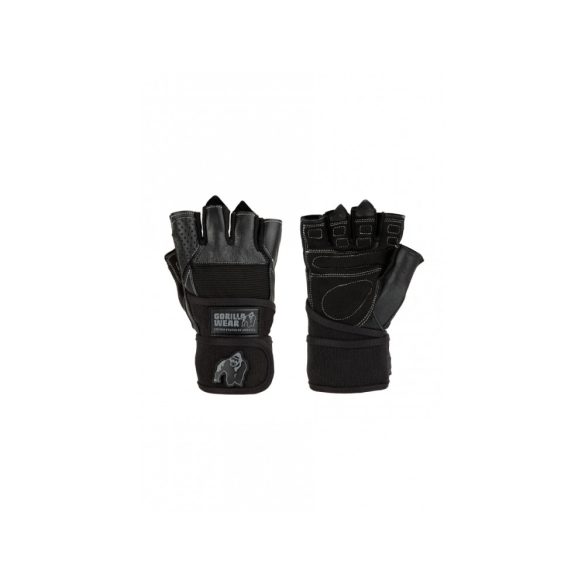 DALLAS WRIST WRAP GLOVES BLACK