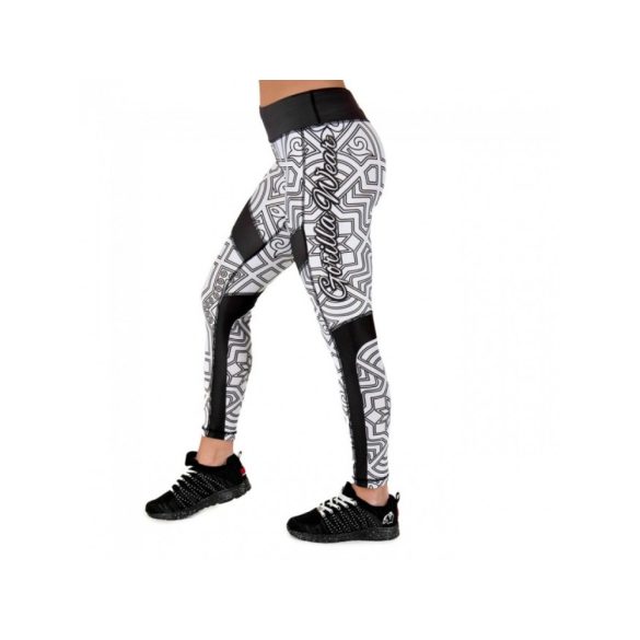 PUEBLO TIGHTS - BLACK/WHITE