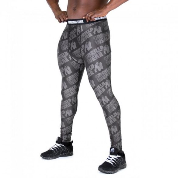 SAN JOSE MEN'S TIGHTS - BLACK/GRAY