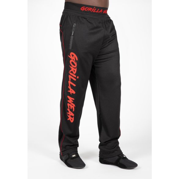 MERCURY MESH PANTS - BLACK/RED