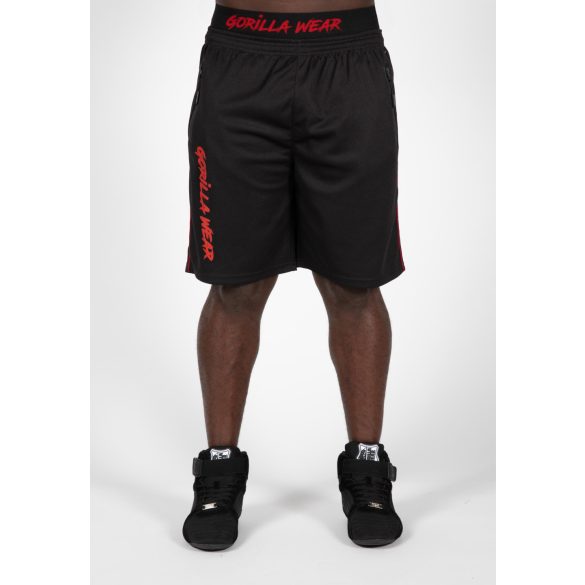 MERCURY MESH SHORTS - BLACK/RED