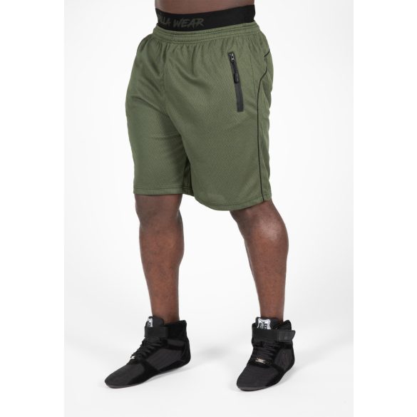 MERCURY MESH SHORTS - ARMY GREEN/BLACK