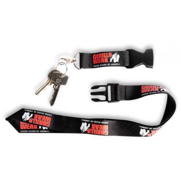 Eloy Lanyard Black - Red