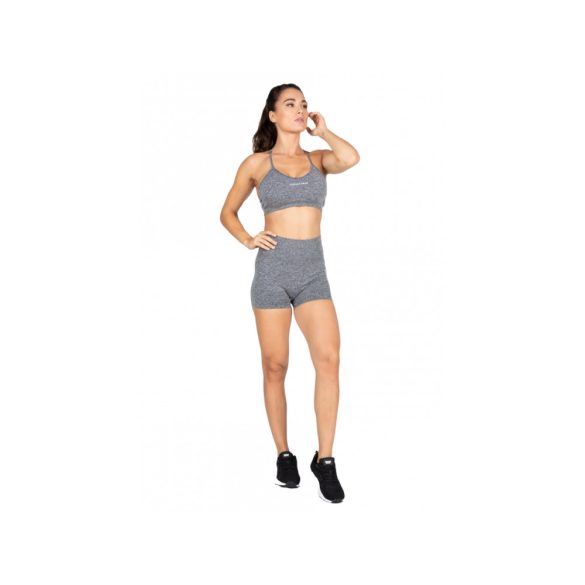 QUINCY SEAMLESS SHORTS GRAY MELANGE