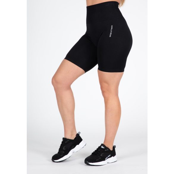 QUINCY SEAMLESS CYCLING SHORTS BLACK