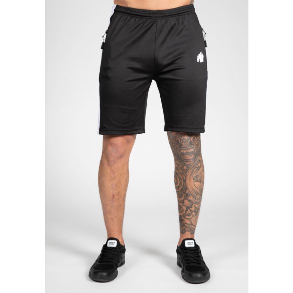 BENTON TRACK SHORTS - BLACK