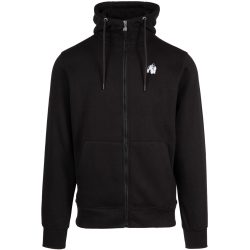 KENNEWICK ZIPPED HOODIE - BLACK