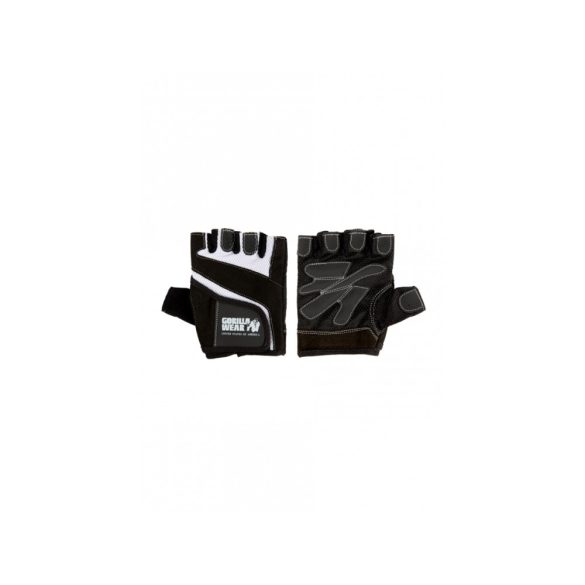 WOMEN'S FITNESS GLOVES - BLACK/WHITE