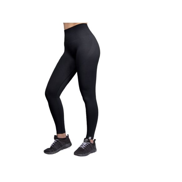 YAVA SEAMLESS LEGGINGS - BLACK