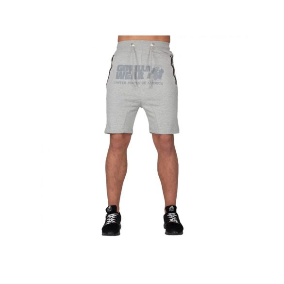 ALABAMA DROP CROTCH SHORT - GRAY