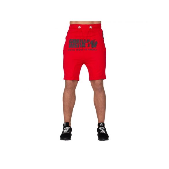 ALABAMA DROP CROTCH SHORT - RED