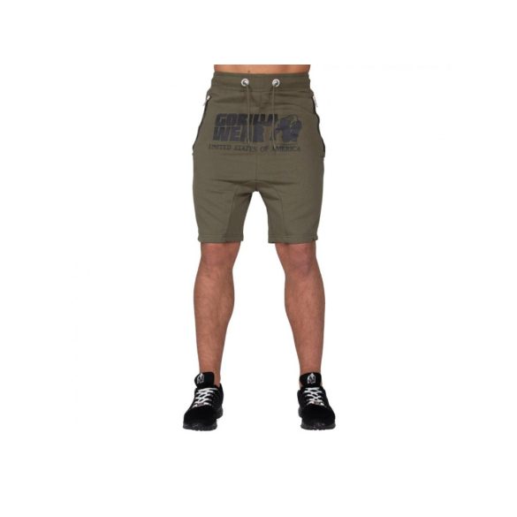 ALABAMA DROP CROTCH SHORT - ARMY GREEN