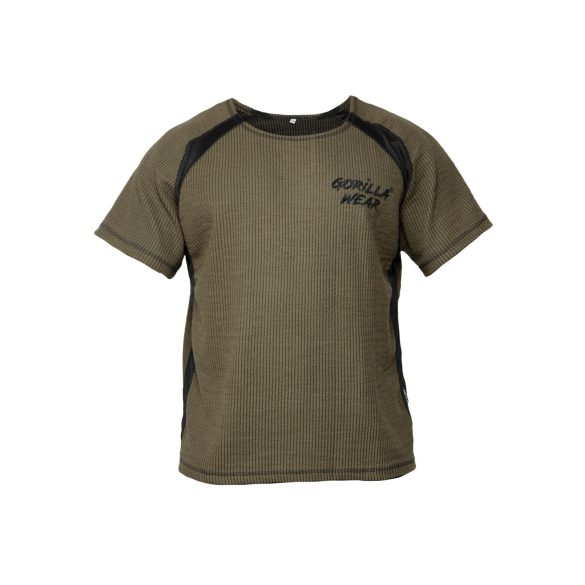 AUGUSTINE OLD SCHOOL WORKOUT TOP - ARMY GREEN