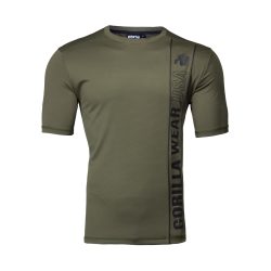 BRANSON T-SHIRT - ARMY GREEN/BLACK