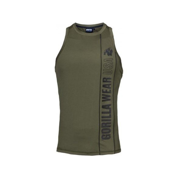 Branson Tank Top - Army Green/Black