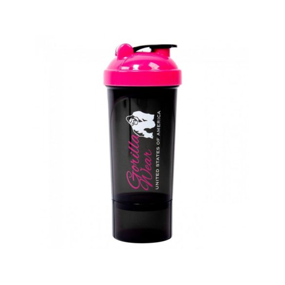 Shaker Compact - Black/Pink 600 ml